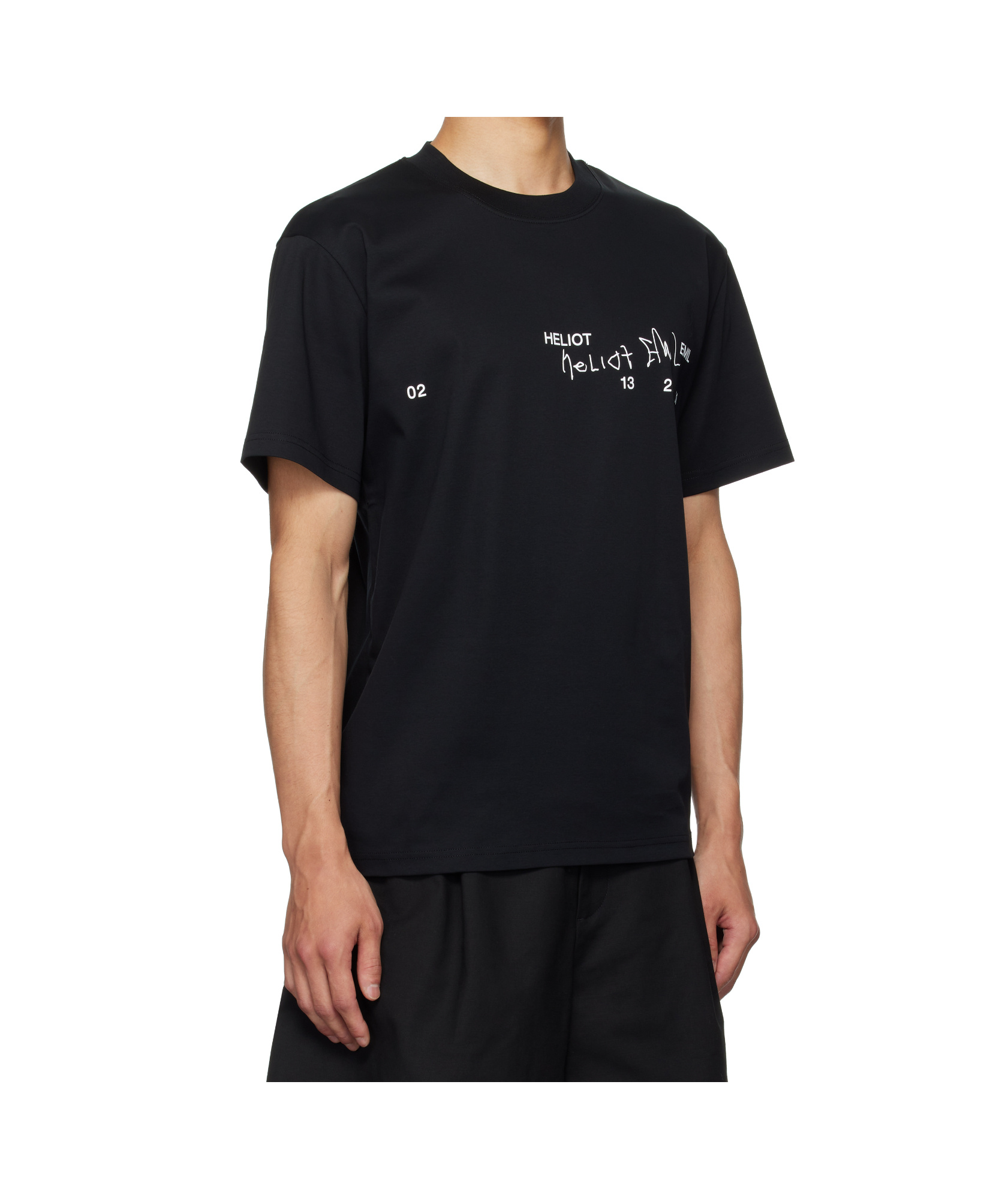 Heliot Emil Fulgens T-shirt In Black