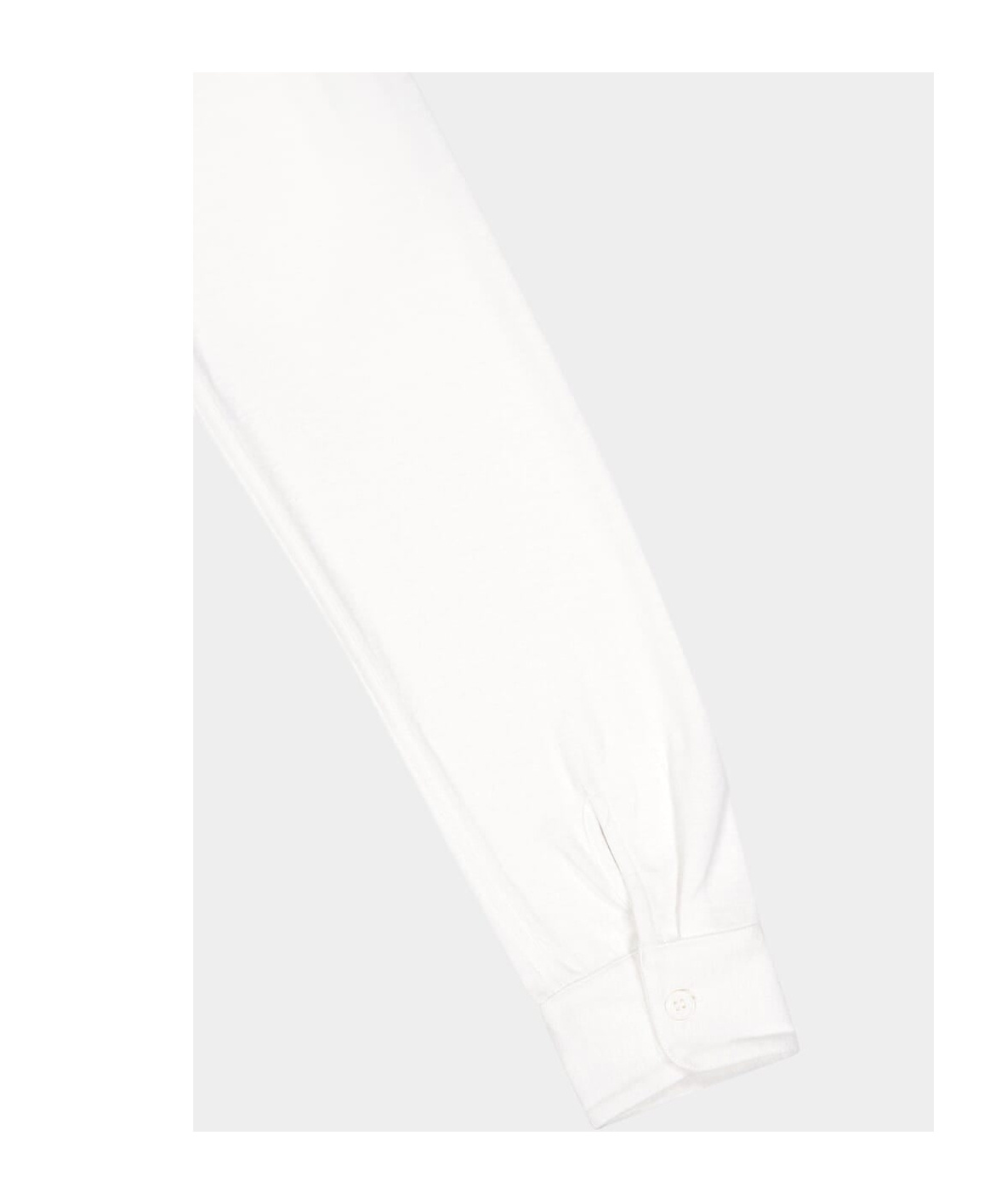 Majestic Round-neck Long-sleeve Shirt In White