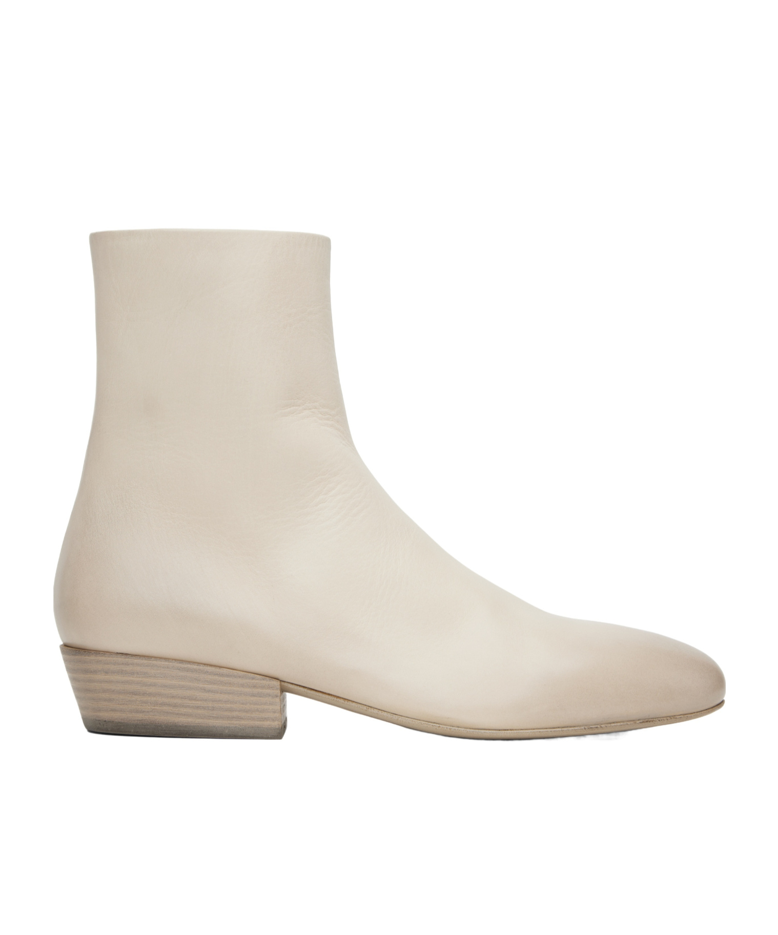 Marsèll Off-white Granblocco Ankle Boots In White