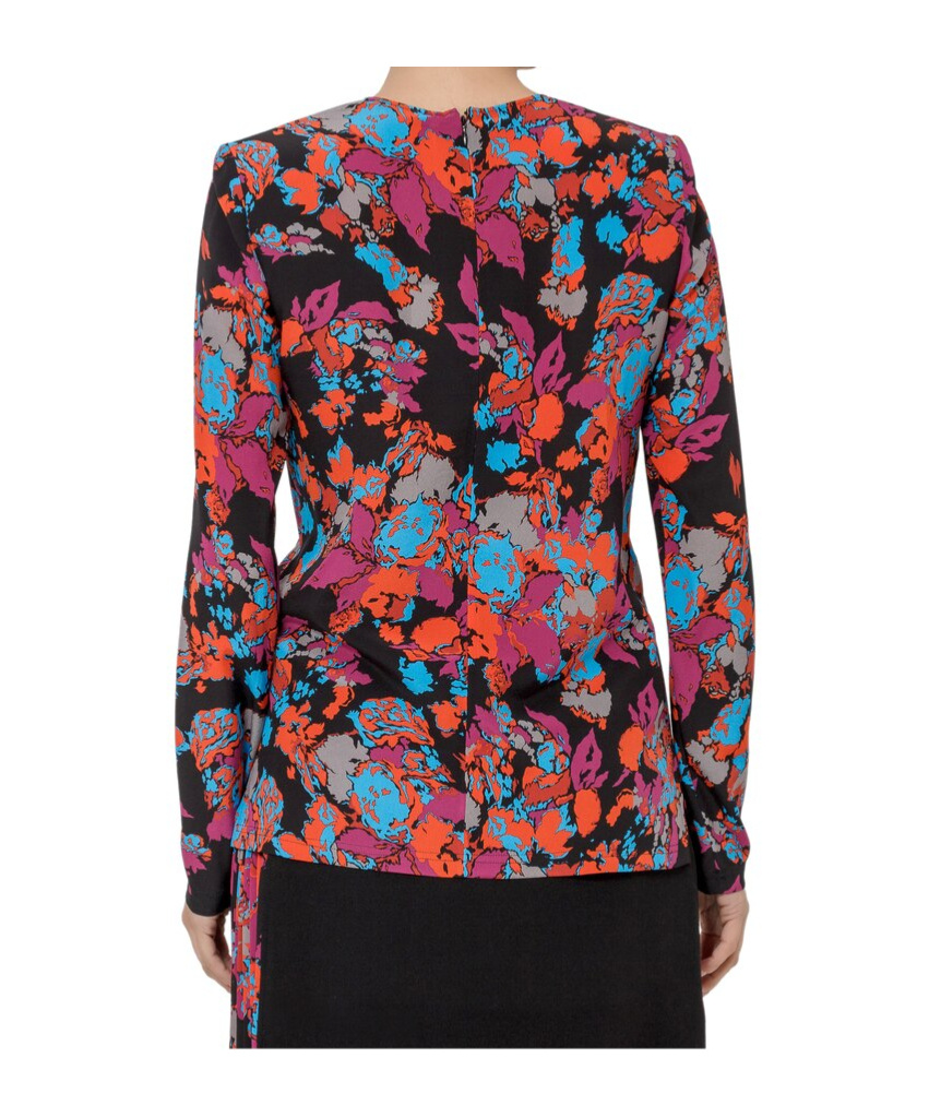 Givenchy Fire Printed T-shirt In Black