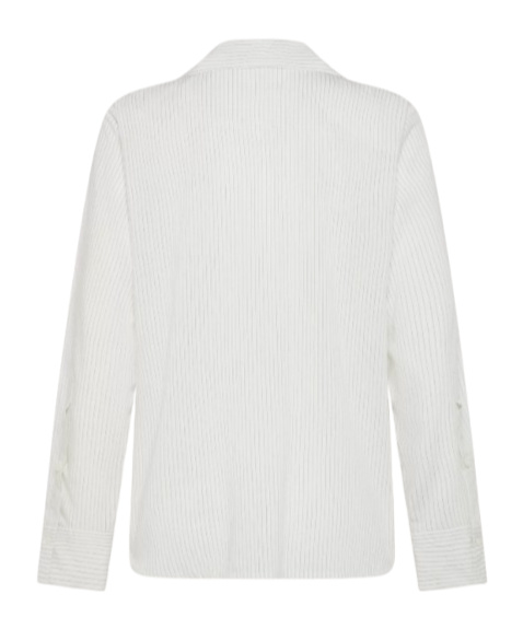 Seventy Lightweight Nylon-viscose Blend Shirt In White