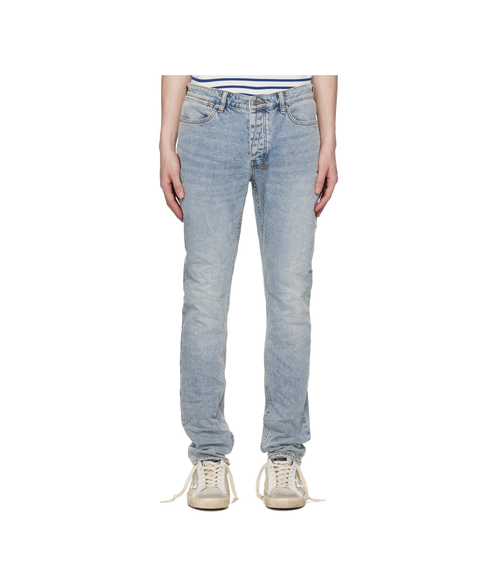 Shop Ksubi Van Winkle Jeans In Blue