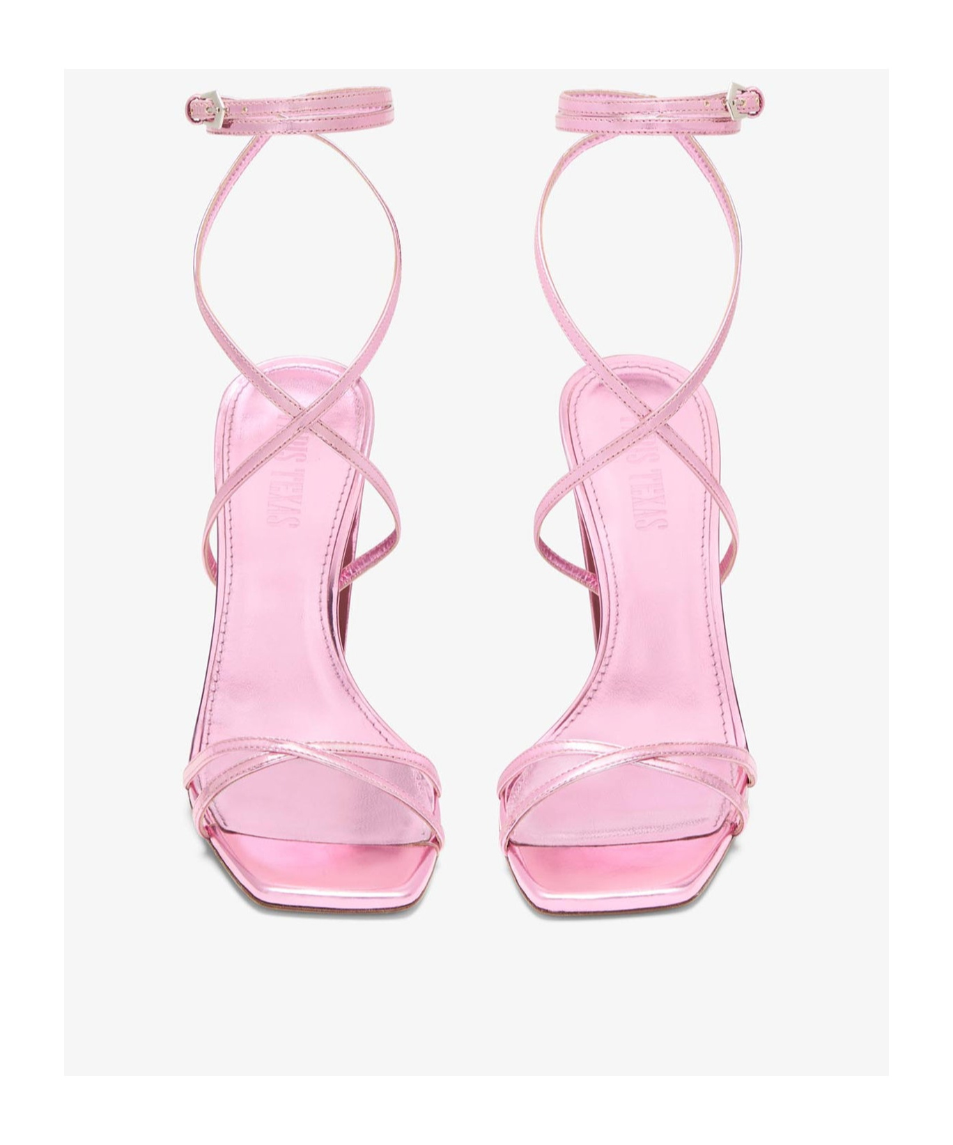 Paris Texas Diana 105mm Leather Sandals In Pink