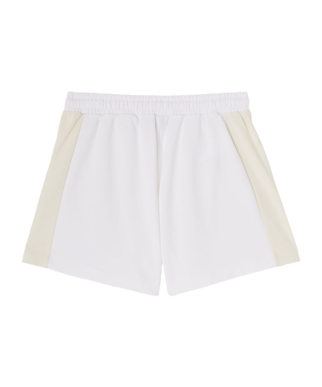 Pinko Logo-patch Shorts In White