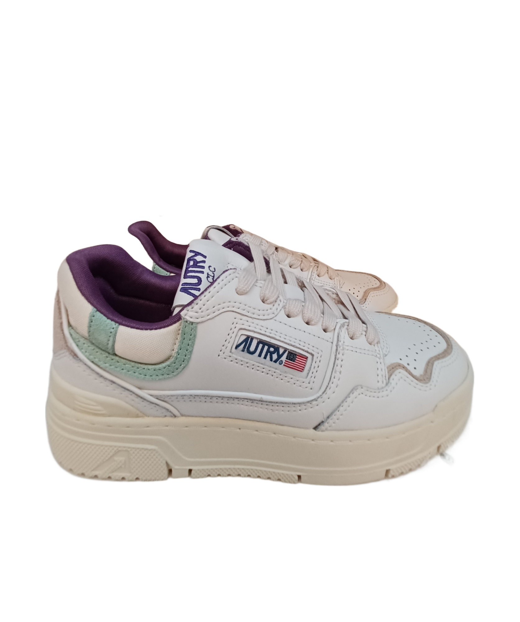 Autry Round Head Low-cut Casual Shoes In Gray