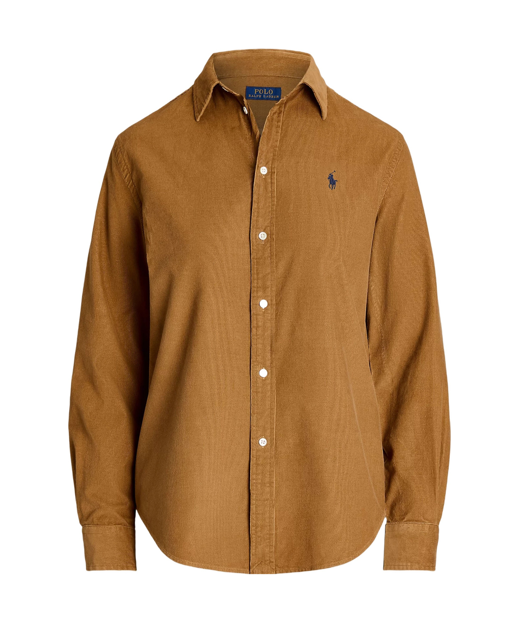 Polo Ralph Lauren Cotton Shirt In Brown