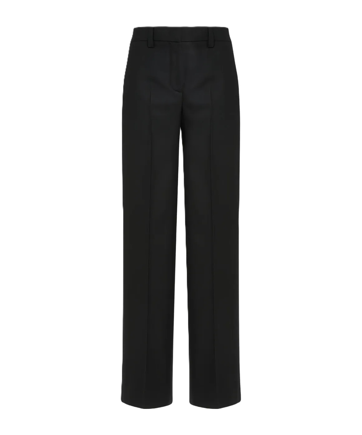Incotex Belt Loop Casual Pants In Black