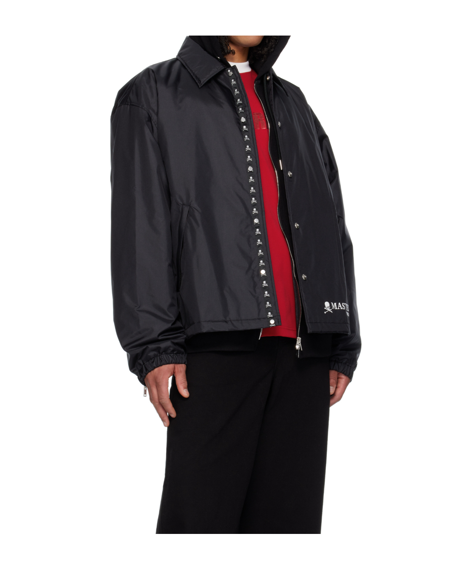 Mastermind Japan Printed Jacket In Black