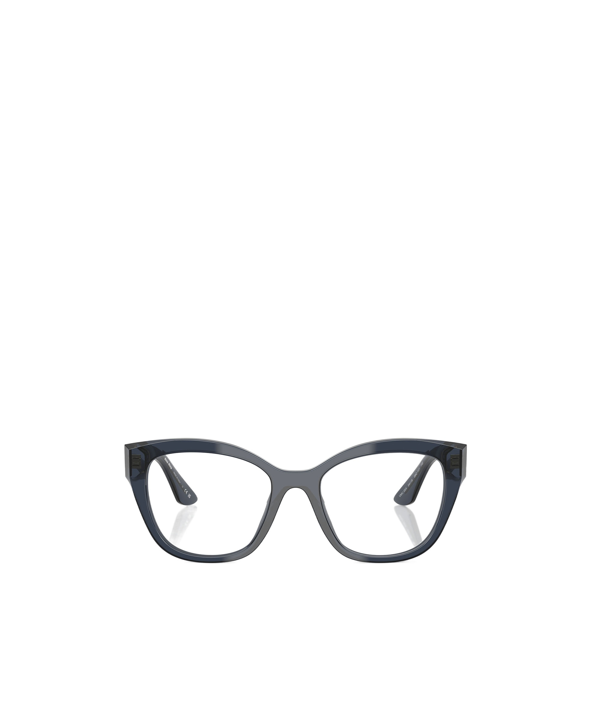 Miu Miu Geometrically Framed Flat Mirror In Gray