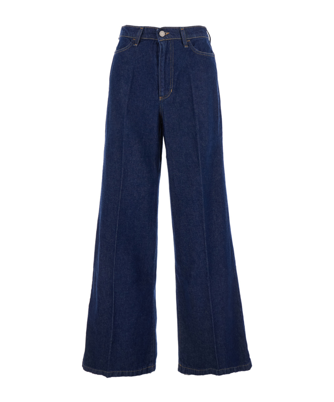 Merci Wide-leg Jeans In Blue