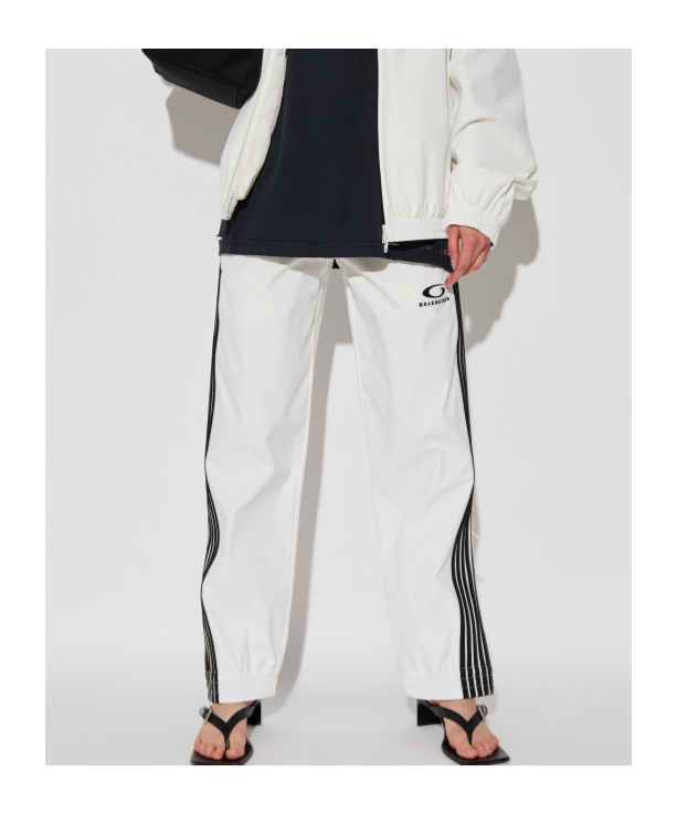 Balenciaga White Pants With Sewn-in Zippers In The Legs In White