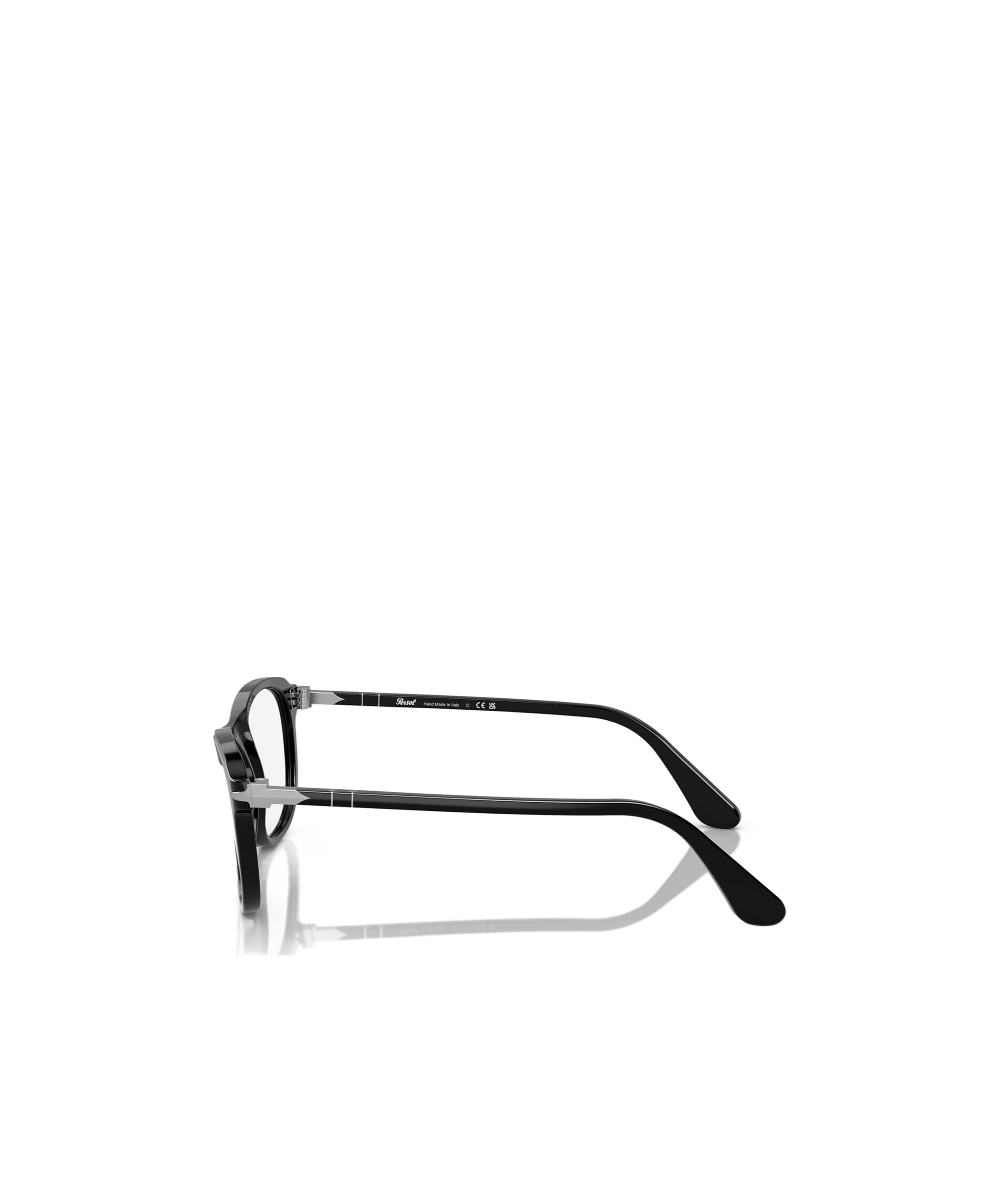 Persol Rectangular Frame Glasses In Black