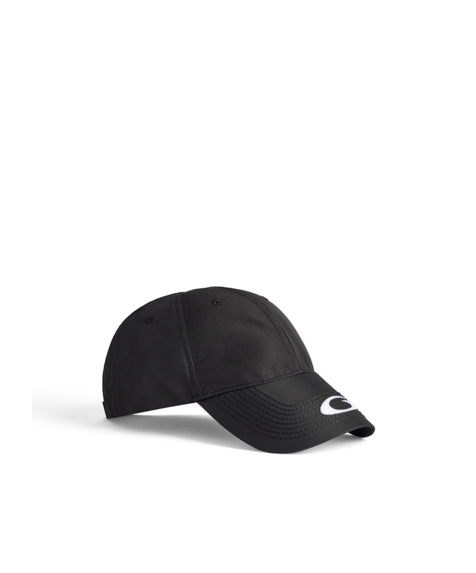 Balenciaga Perforated Trucker Cap In Black In Black