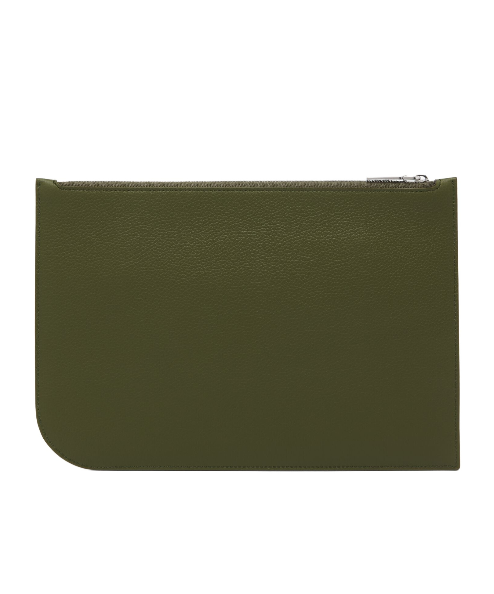 Alexander Mcqueen Large Leather Rectangular Shape Sling Pouch In Green