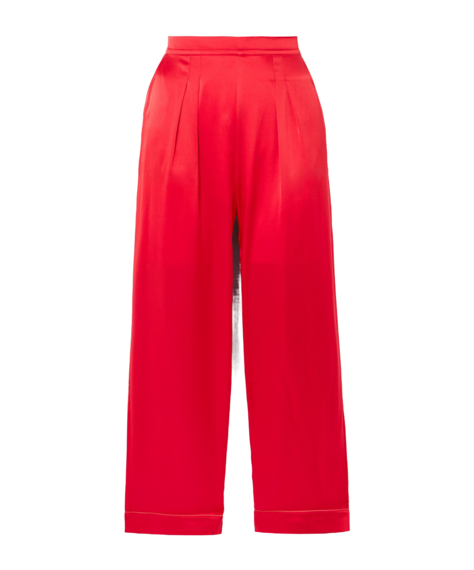Eres Mondain Pajama Trousers In Red