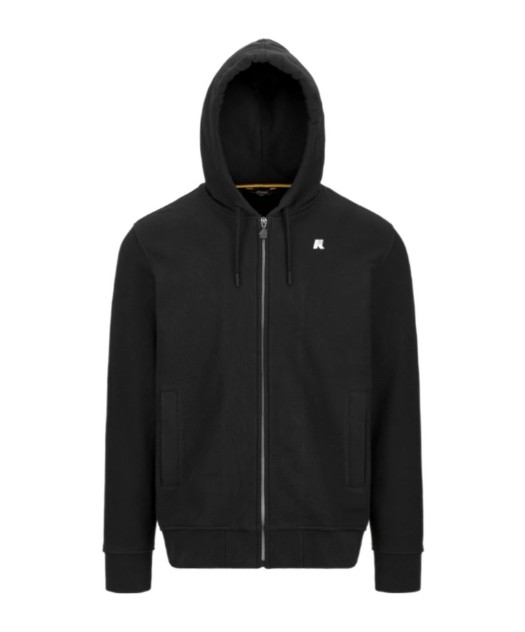 K-way Hooded Sweatshirt In Black
