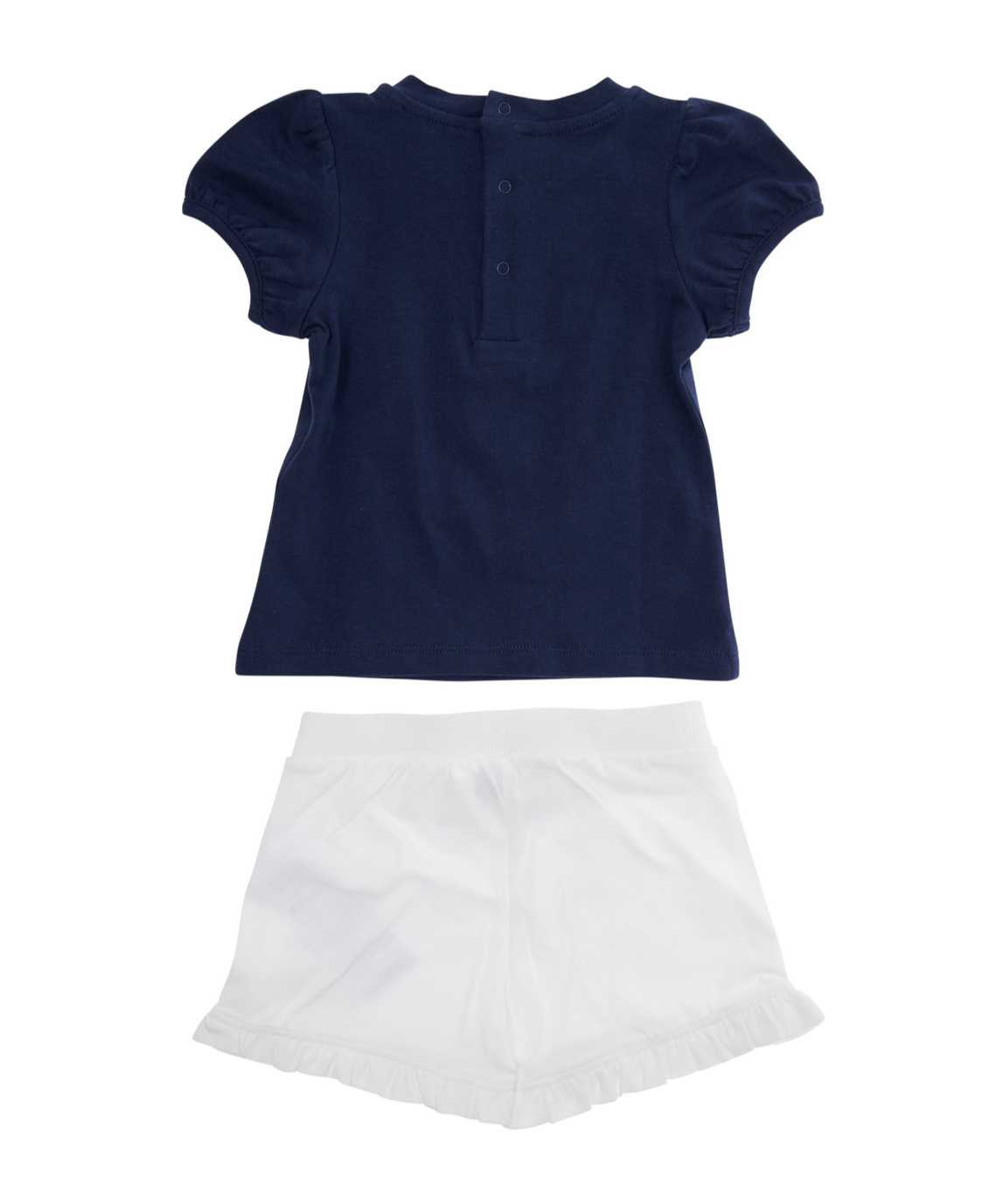 Moschino T-shirt And Shorts Set In White
