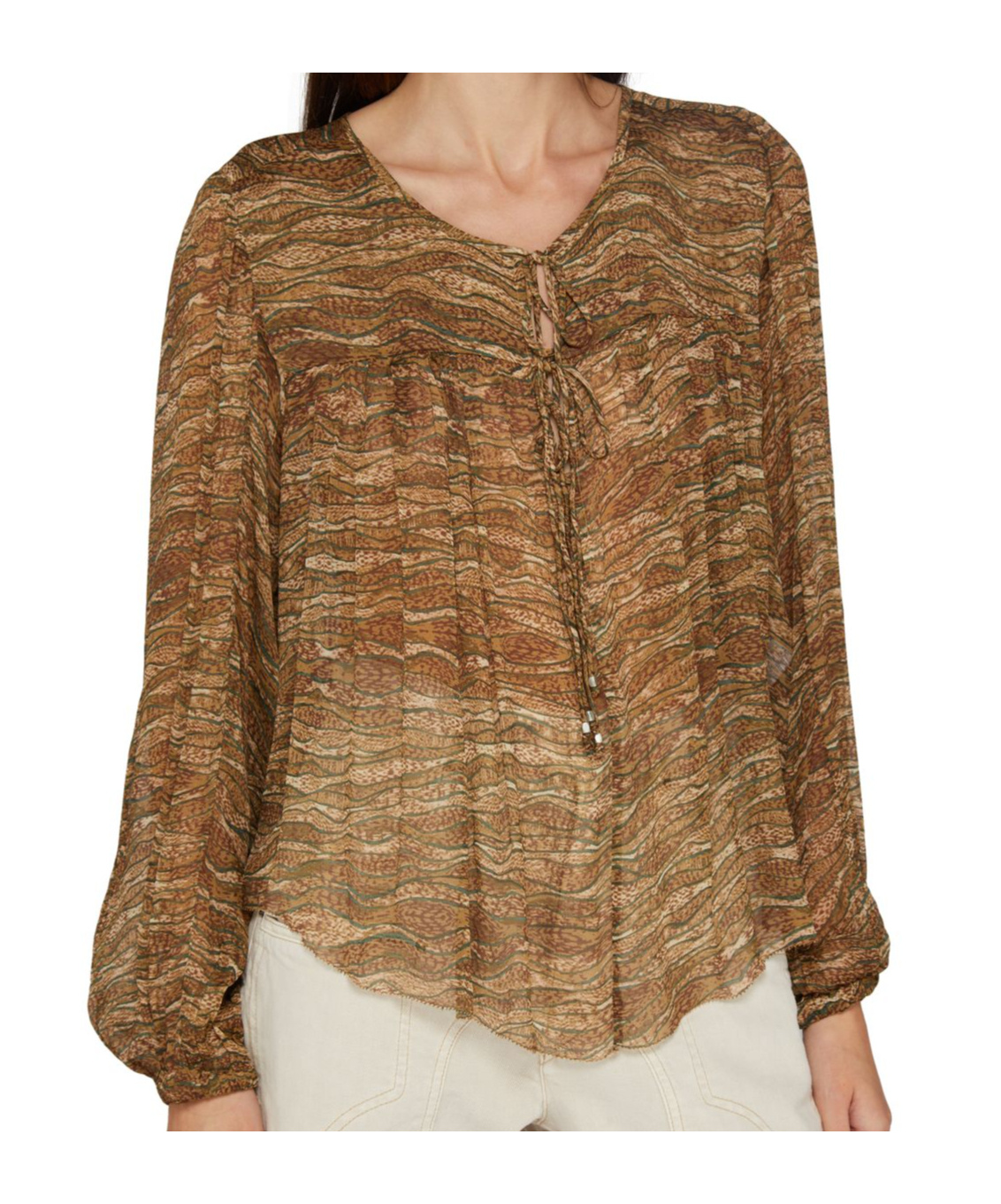 ISABEL MARANT ÉTOILE ADVIKA LONG-SLEEVED TOP