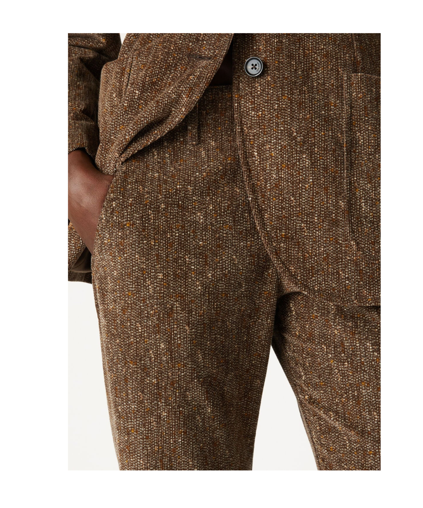 Loro Piana Belt-loop Casual Pants In Brown