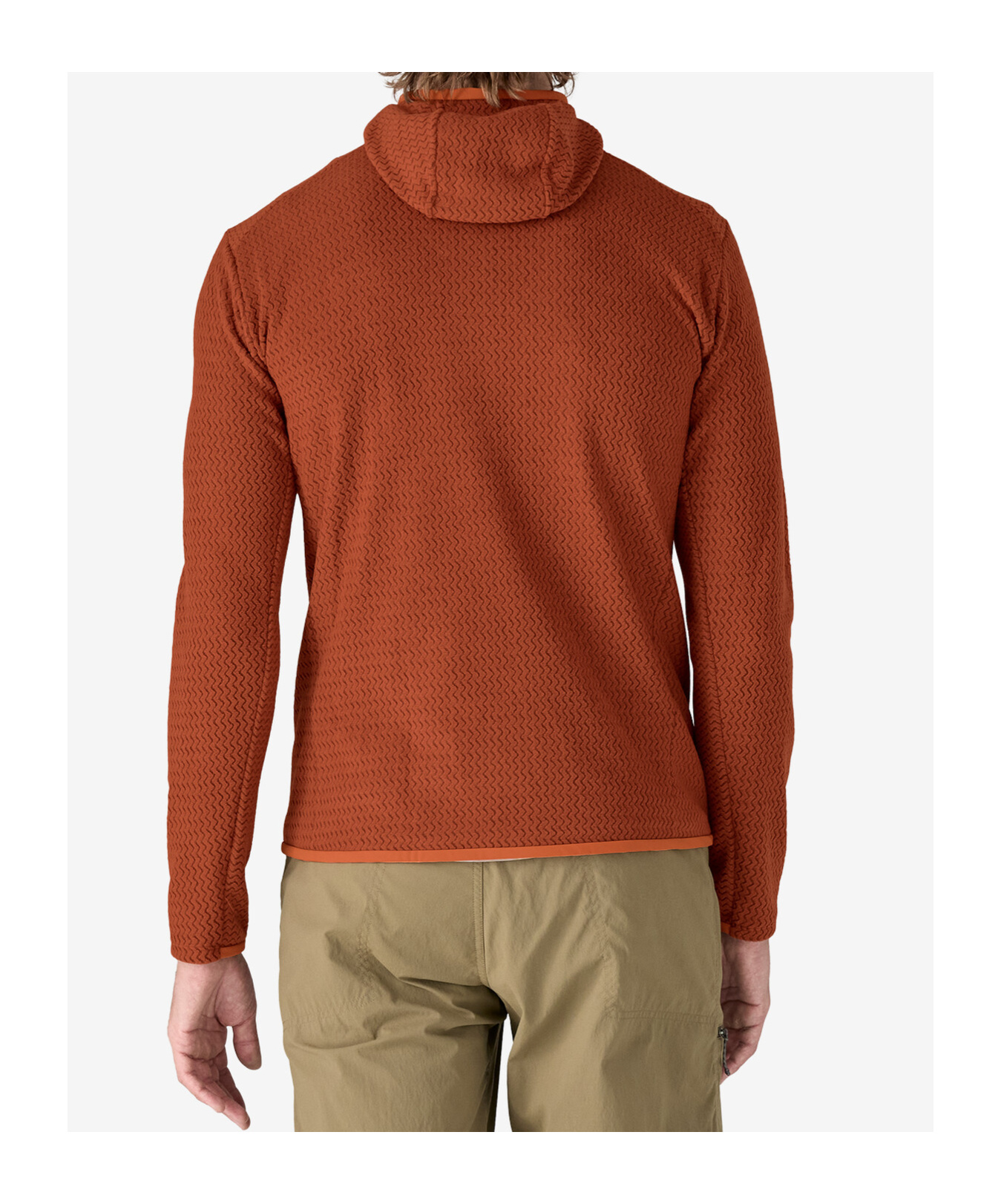 Patagonia R1 Air Fully Zip Jacket In Brown