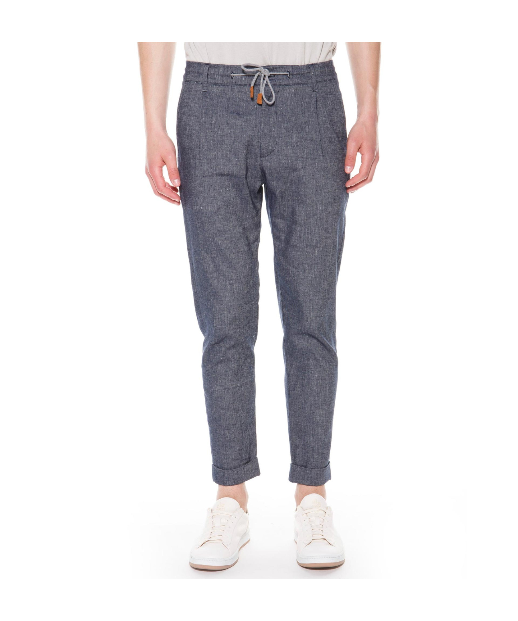 Eleventy Trousers In Gray