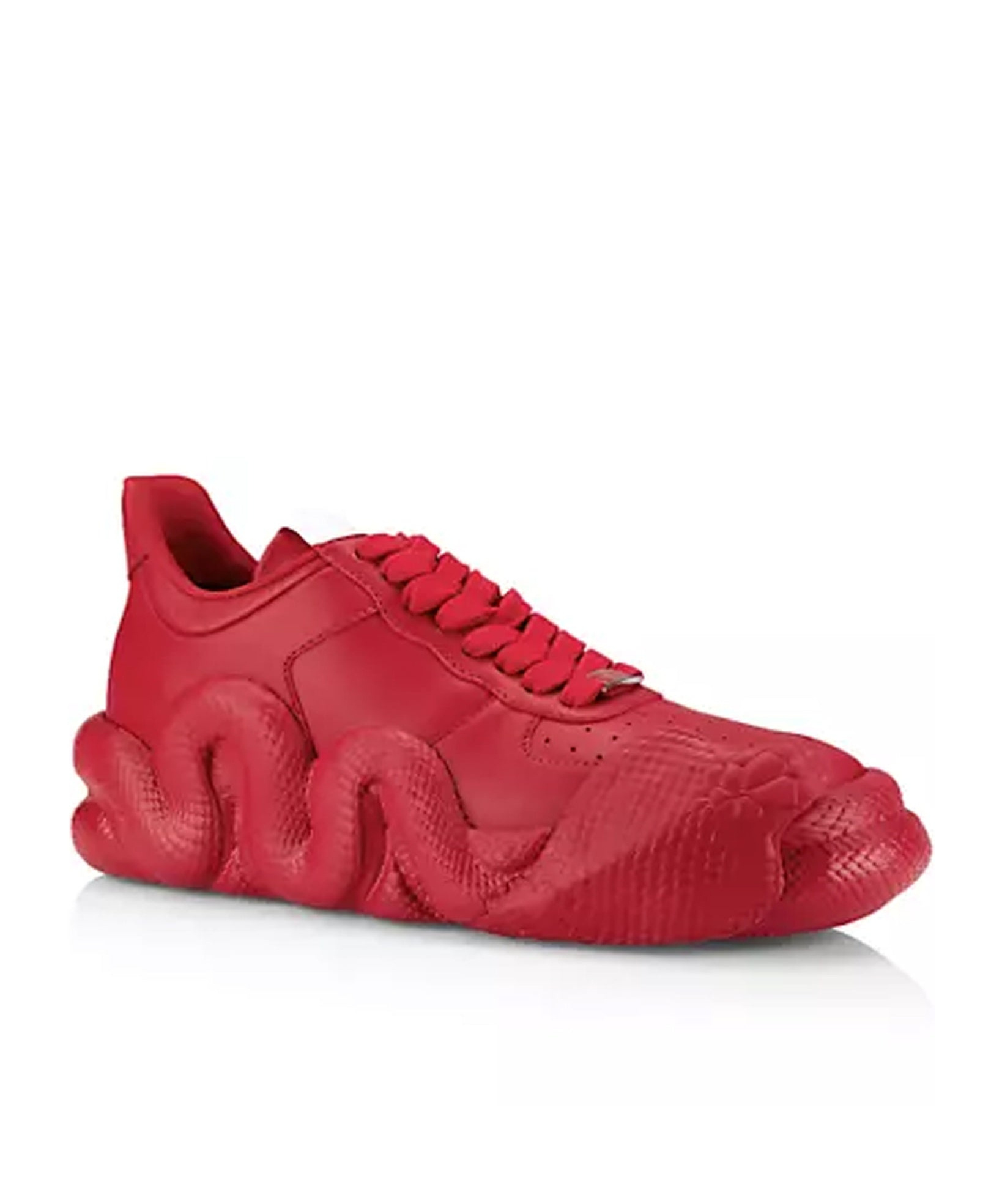 Giuseppe Zanotti Round-headed Sports Shoes In Red