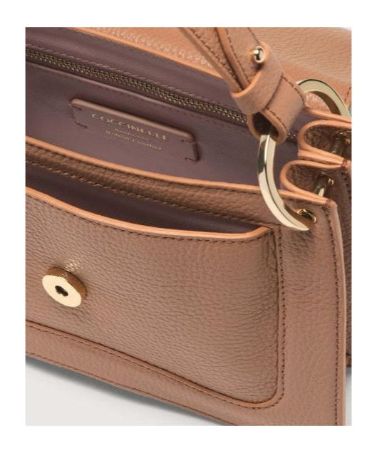 Coccinelle C-me Handbag In Brown