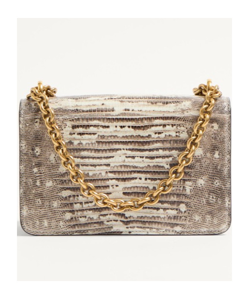Valentino Small Flip Shoulder Bag In Nude