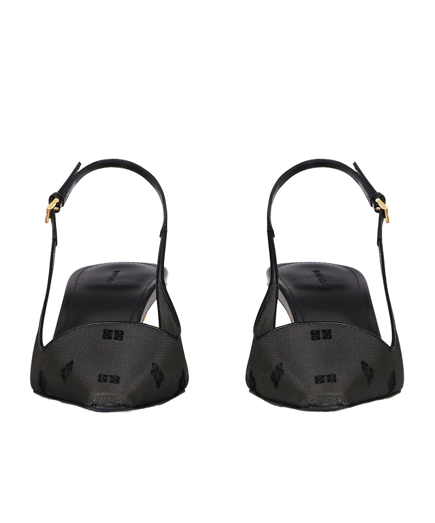 GIVENCHY G CUBE SLINGBACKS IN 4G MESH