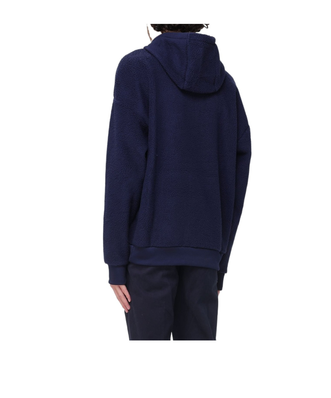 Polo Ralph Lauren Logo Embroidered Drawstring Hoodie In Blue