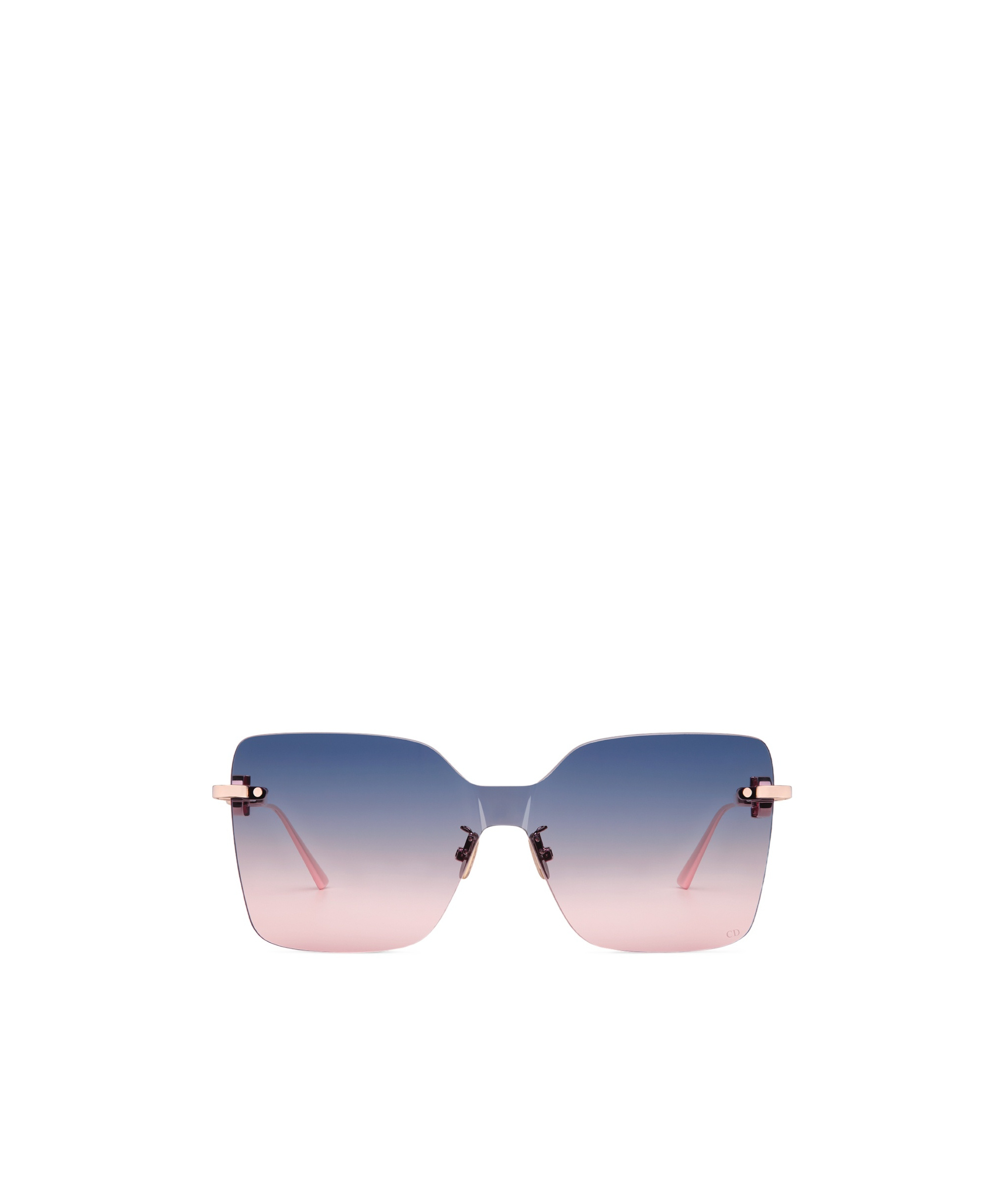 Dior Gradient Purple-to-fuchsia Square Sunglasses In Pink
