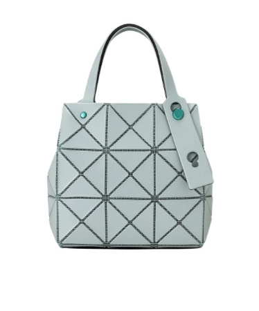 BAO BAO ISSEY MIYAKE GEOMETRIC-PATTERN TOTE BAG