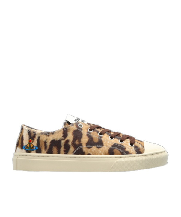 Vivienne Westwood Lace-up Low-top Casual Shoes In Multi