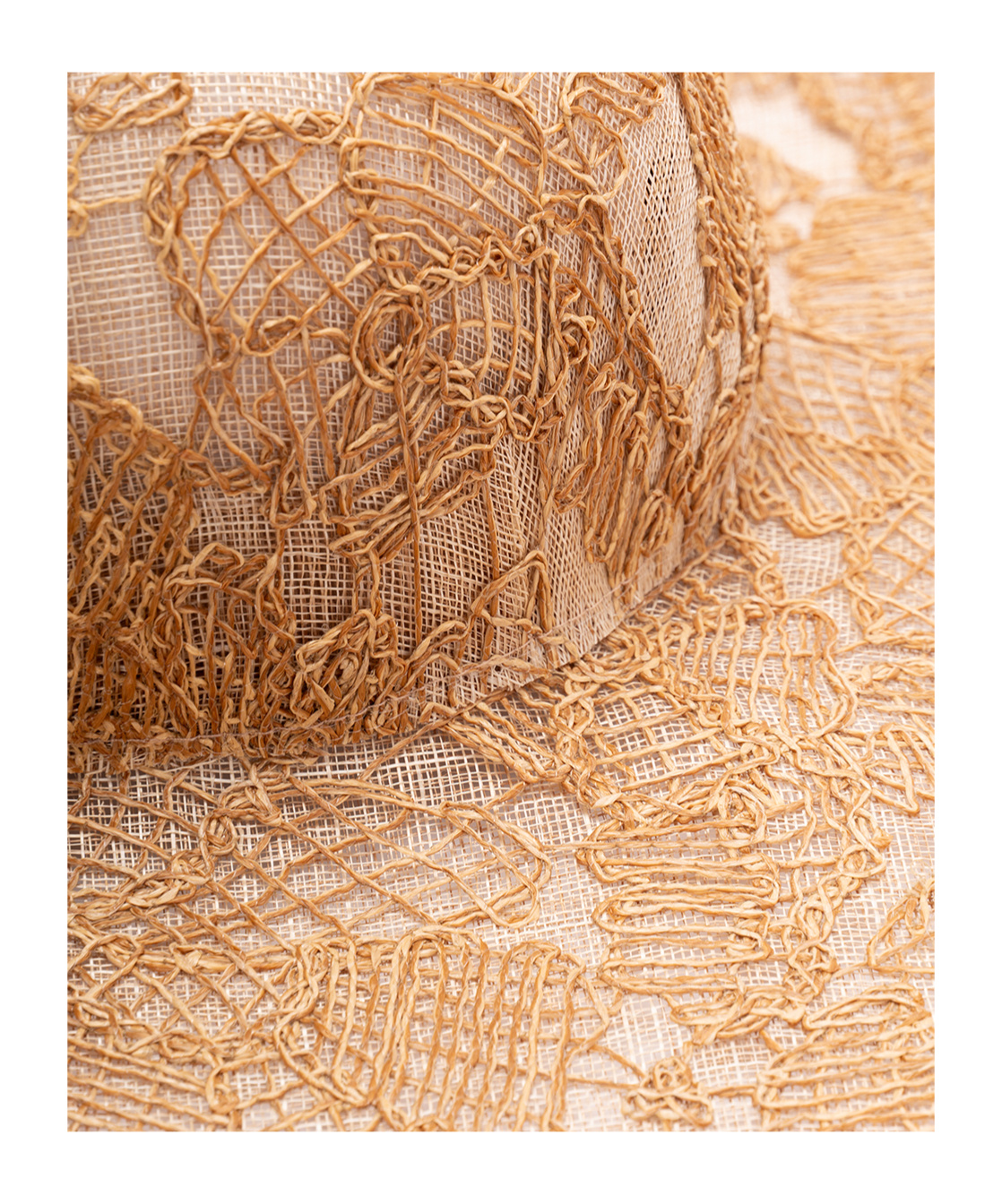 Ermanno Scervino Wide-brimmed Hat In Nude