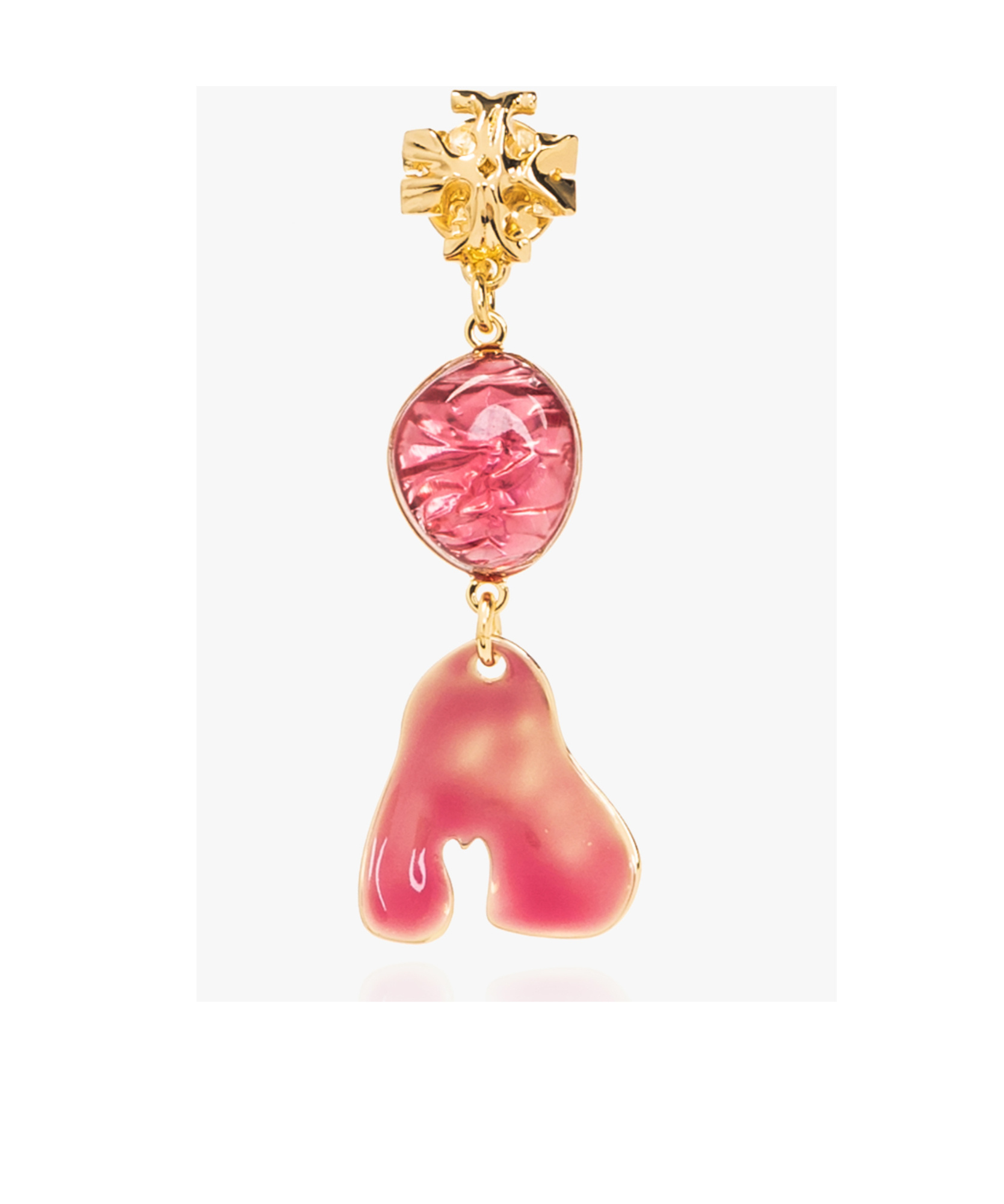 Tory Burch Roxanne Drop Earrings In Pink