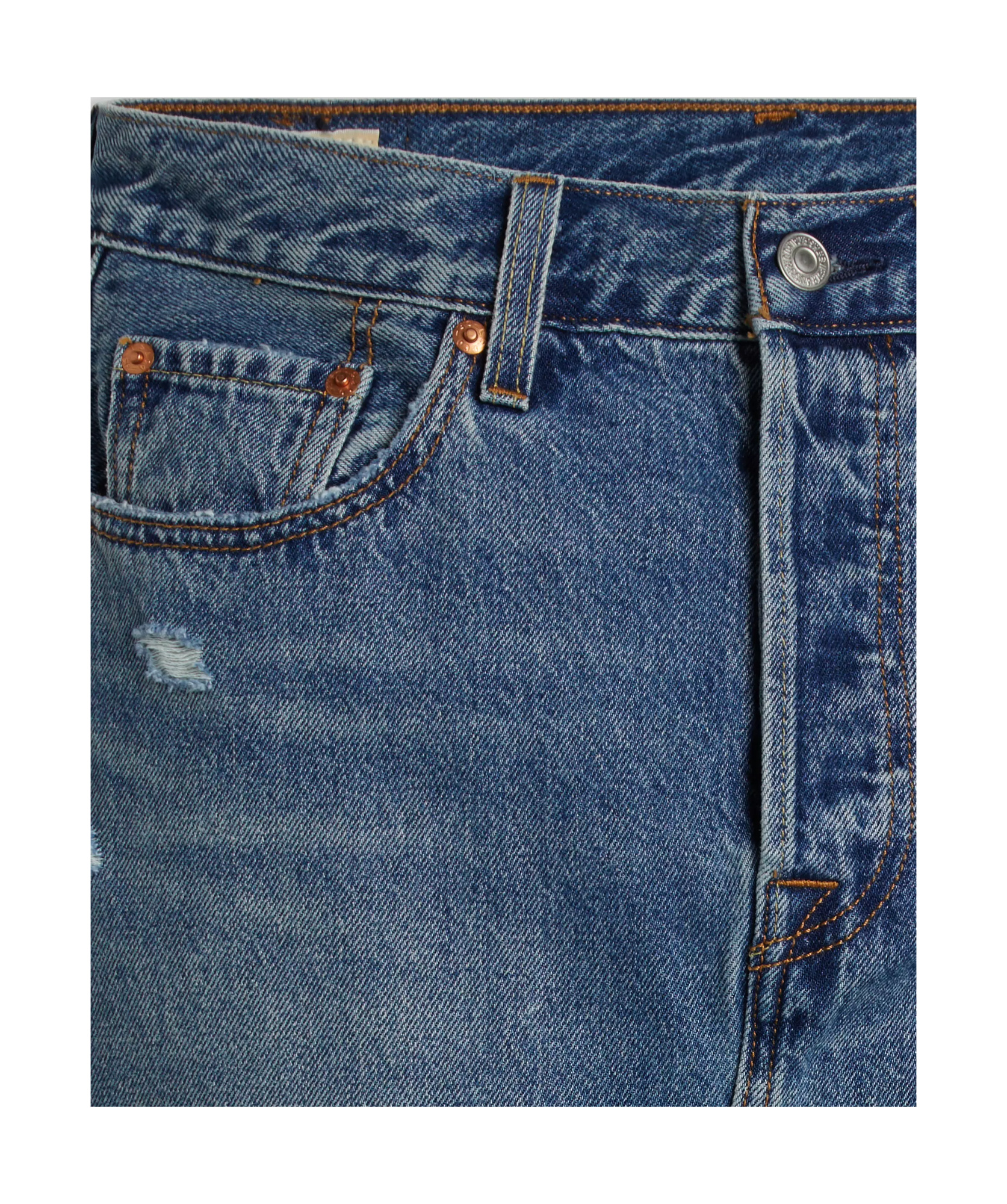 Levi's Icon Denim Midi Skirt In Blue