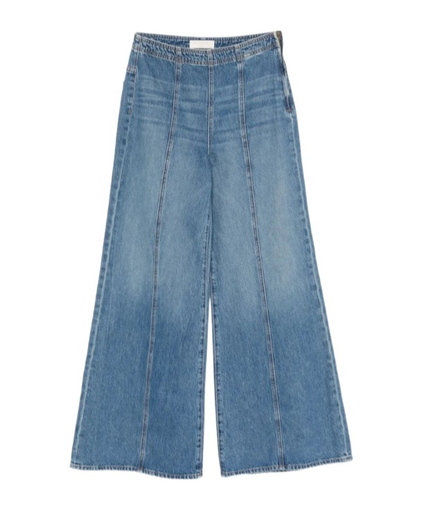 Ulla Johnson The Bianca Wide Leg Jean In Black