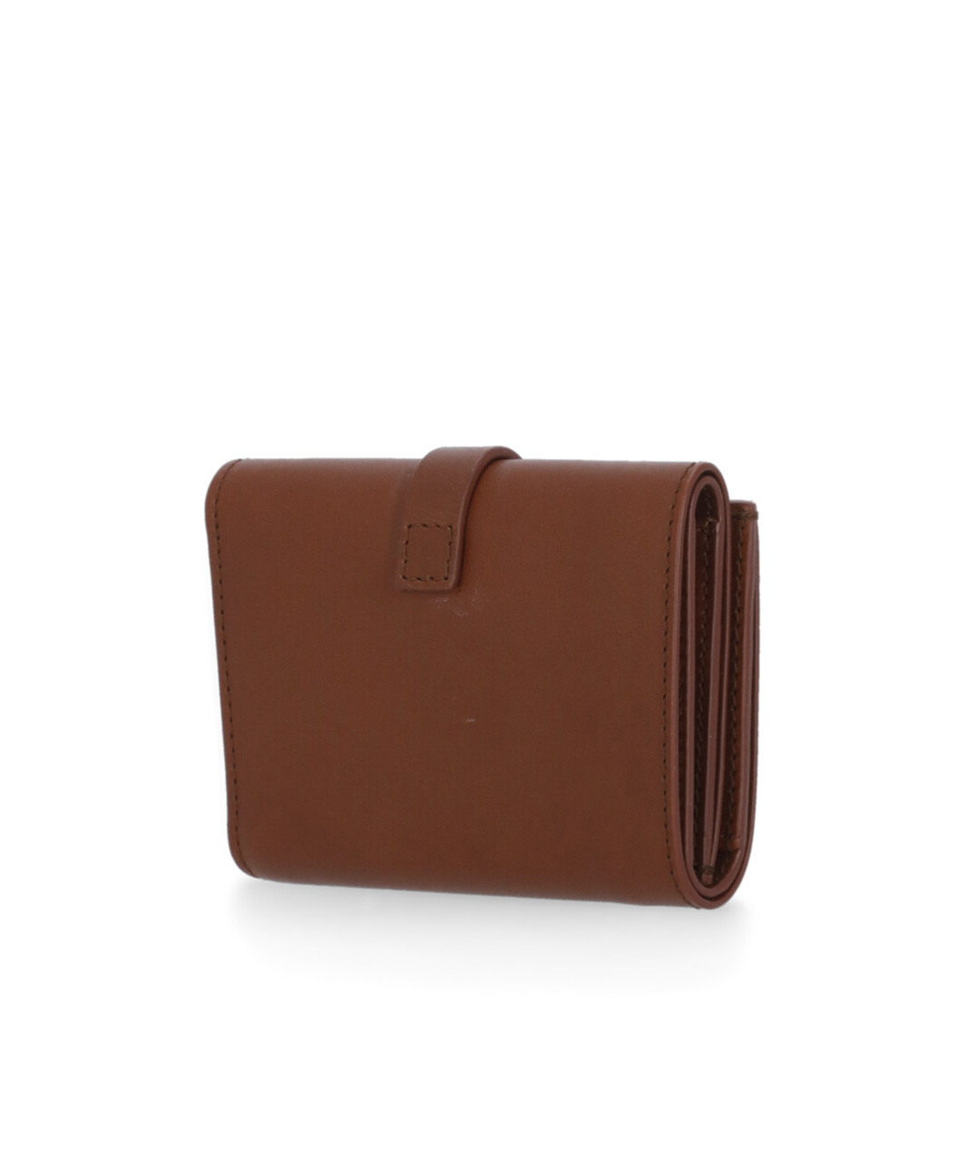 Apc Noa Tri-fold Leather Wallet In Brown