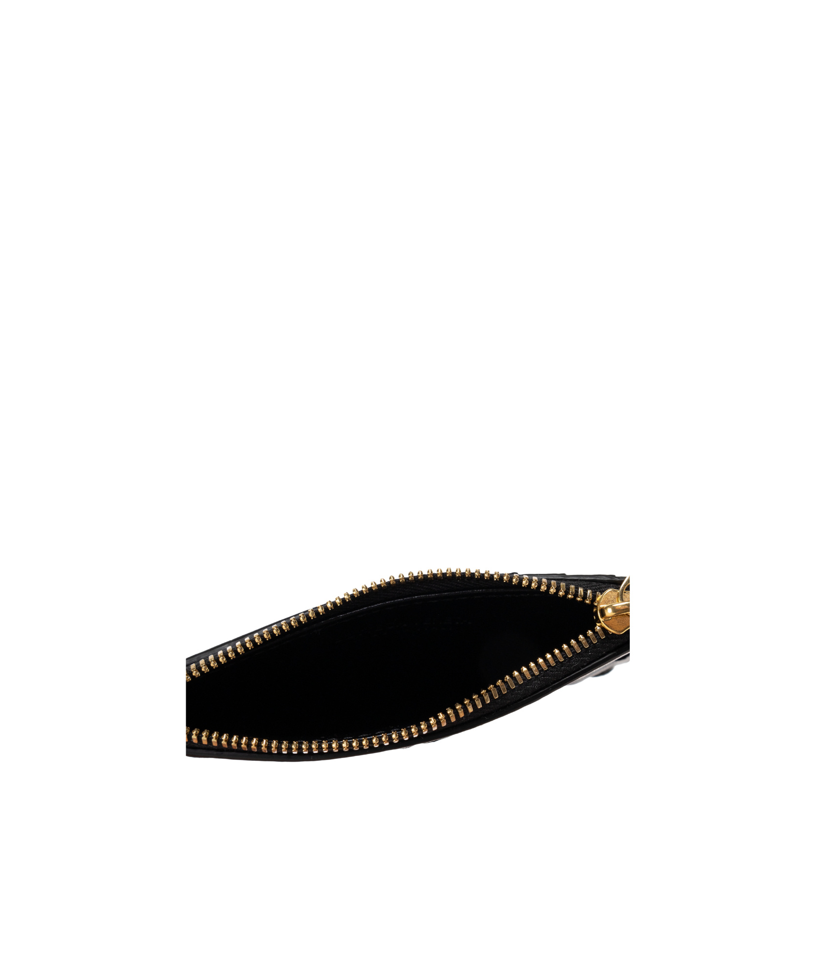 Bottega Veneta Intrecciato Leather Zip Card Case In Black