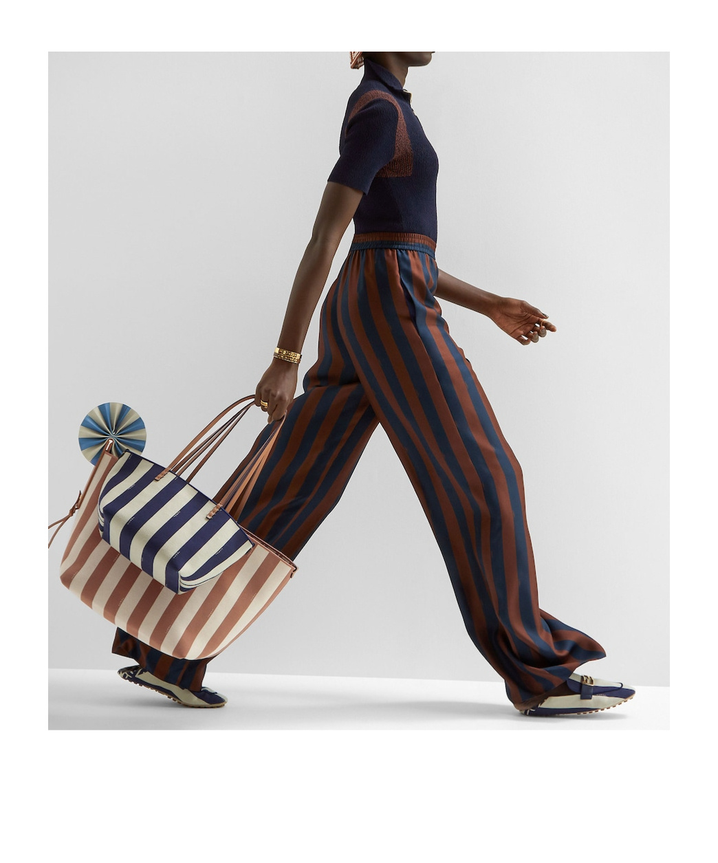 Fendi Monogram Jacquard Silk Trousers In Red