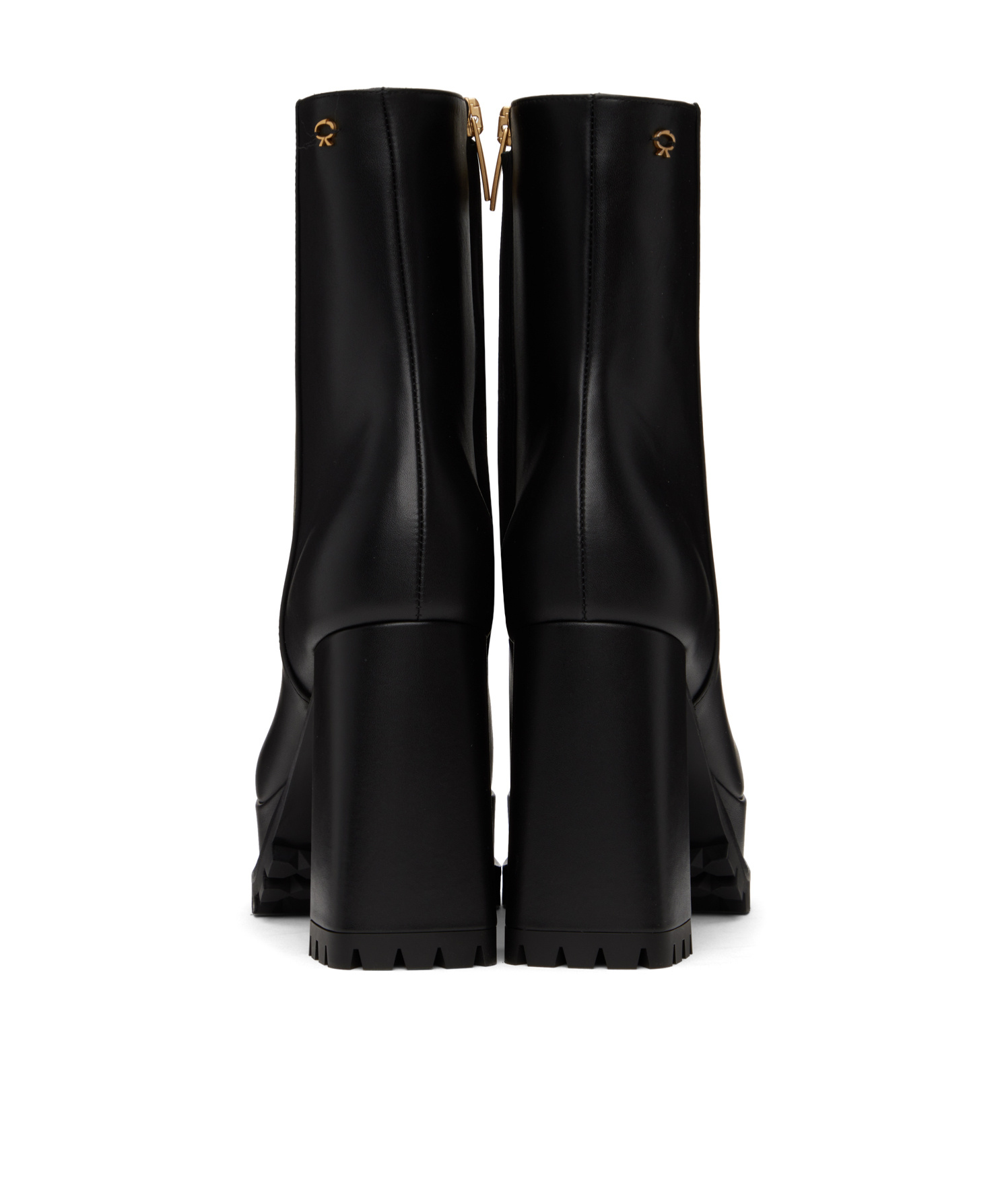 Gianvito Rossi Harlem High-heeled Ankle Boots In Black