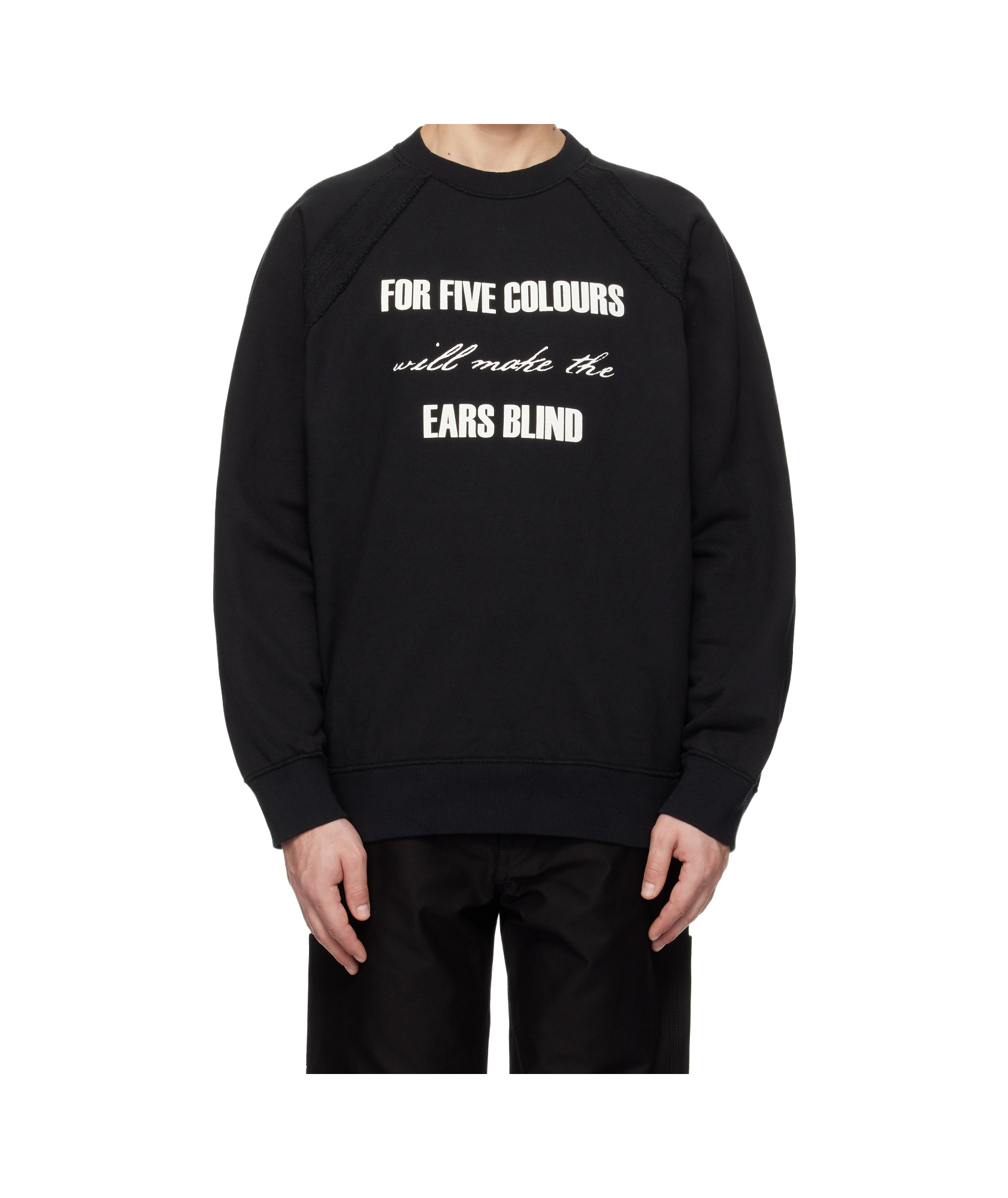 Undercover Men's Sweatshirt With Print In Black