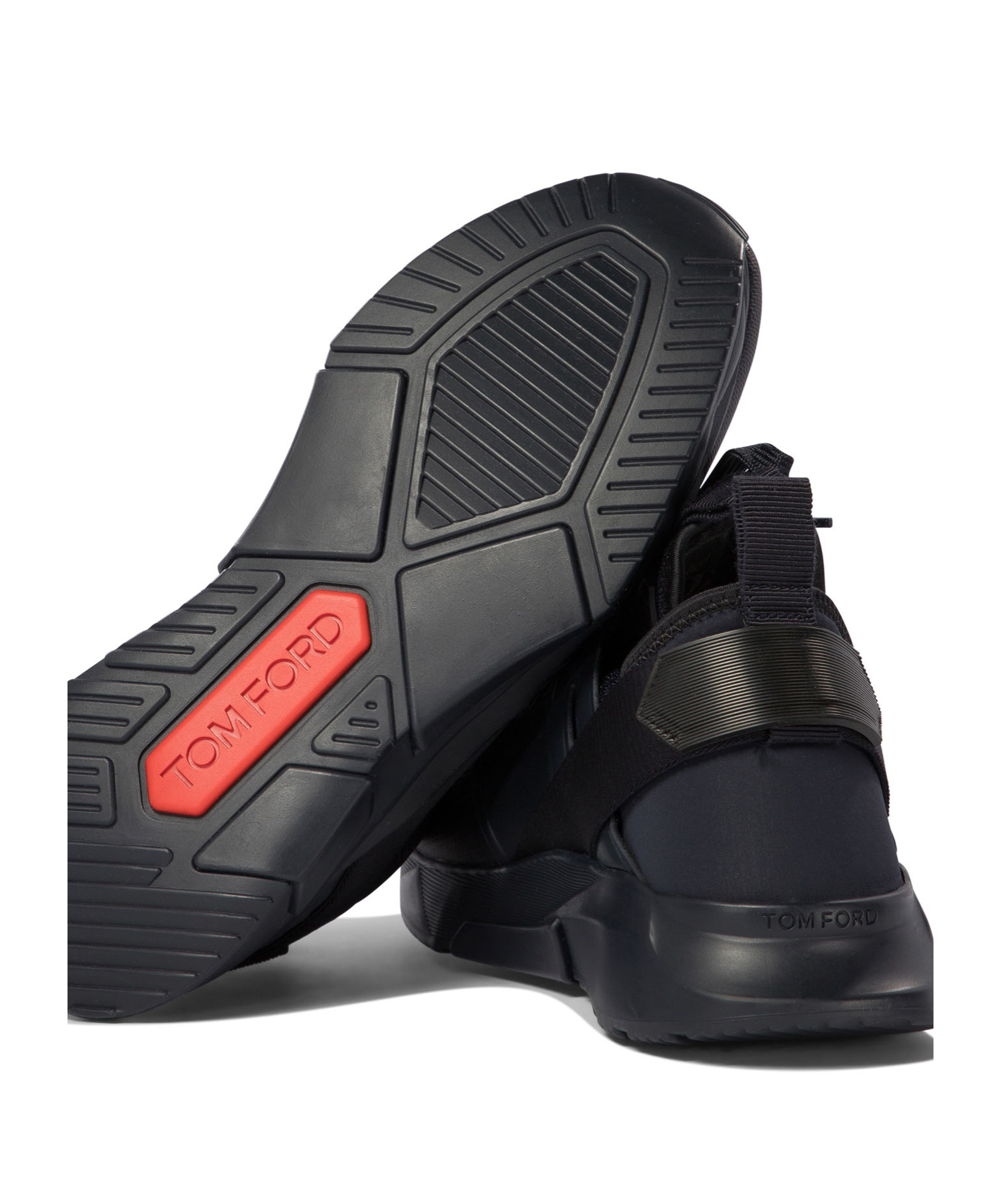 Tom Ford A Pair Of Low-cut Casual Shoes In Black