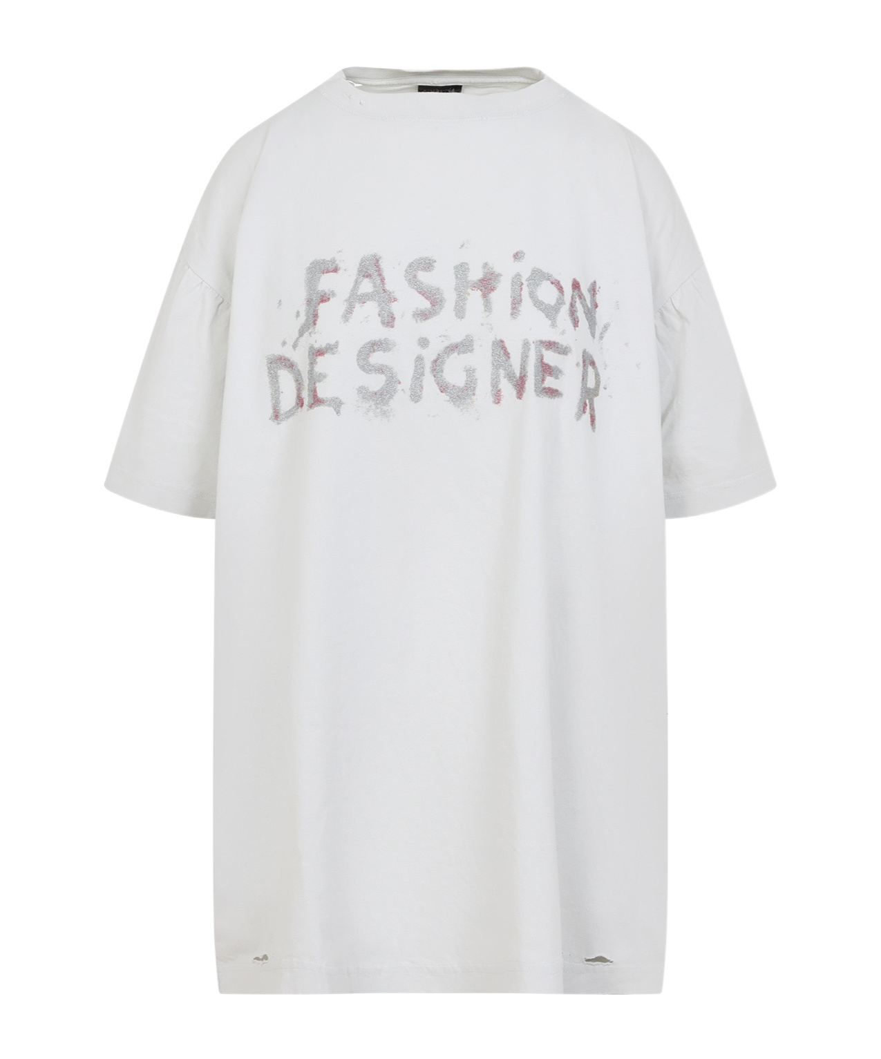 Balenciaga Short Sleeve T-shirt In White