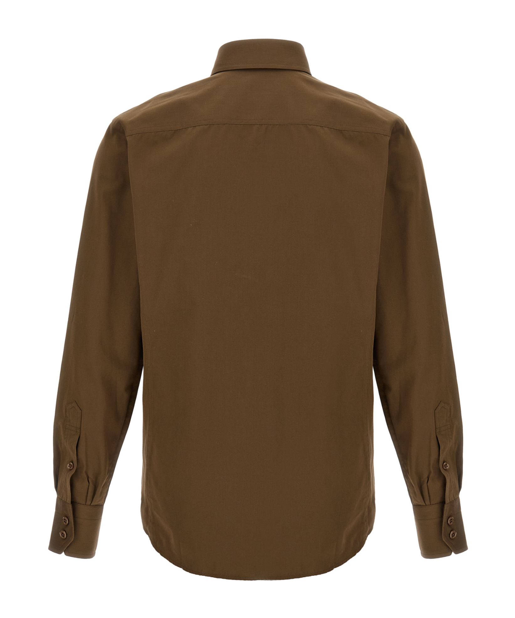 Tom Ford Military Shirt And Blouse Green In Brown