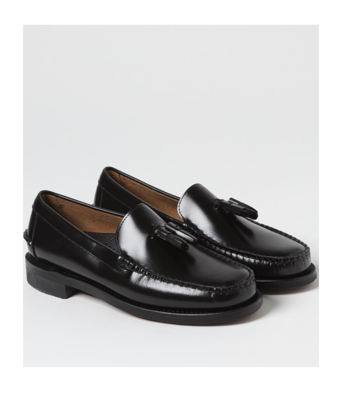 Sebago Round-headed Love Shoes In Black