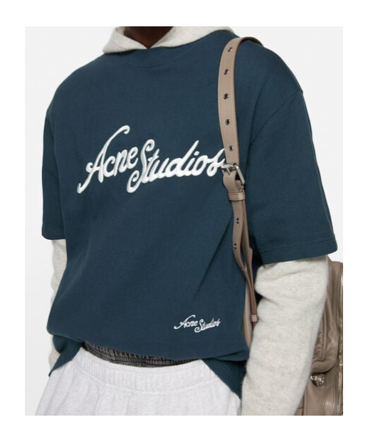 Acne Studios Logo-embroidered T-shirt