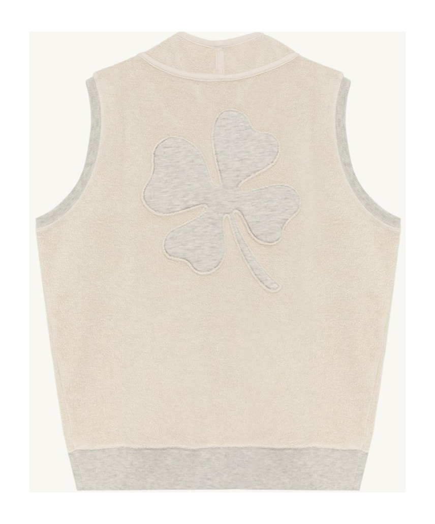 Shop Autry Sleeveless Knit Vest In Nude