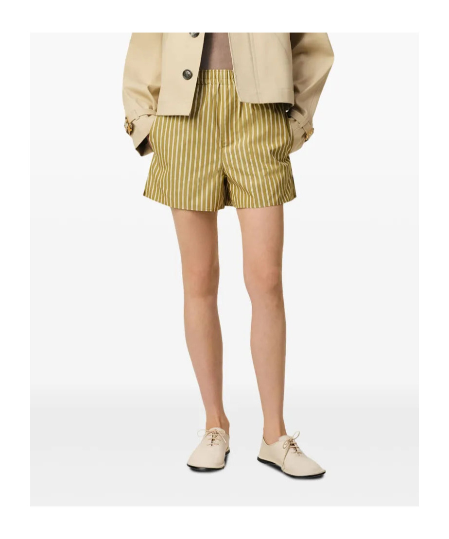 Ami Alexandre Mattiussi Ami Paris Short Stripes In Multi