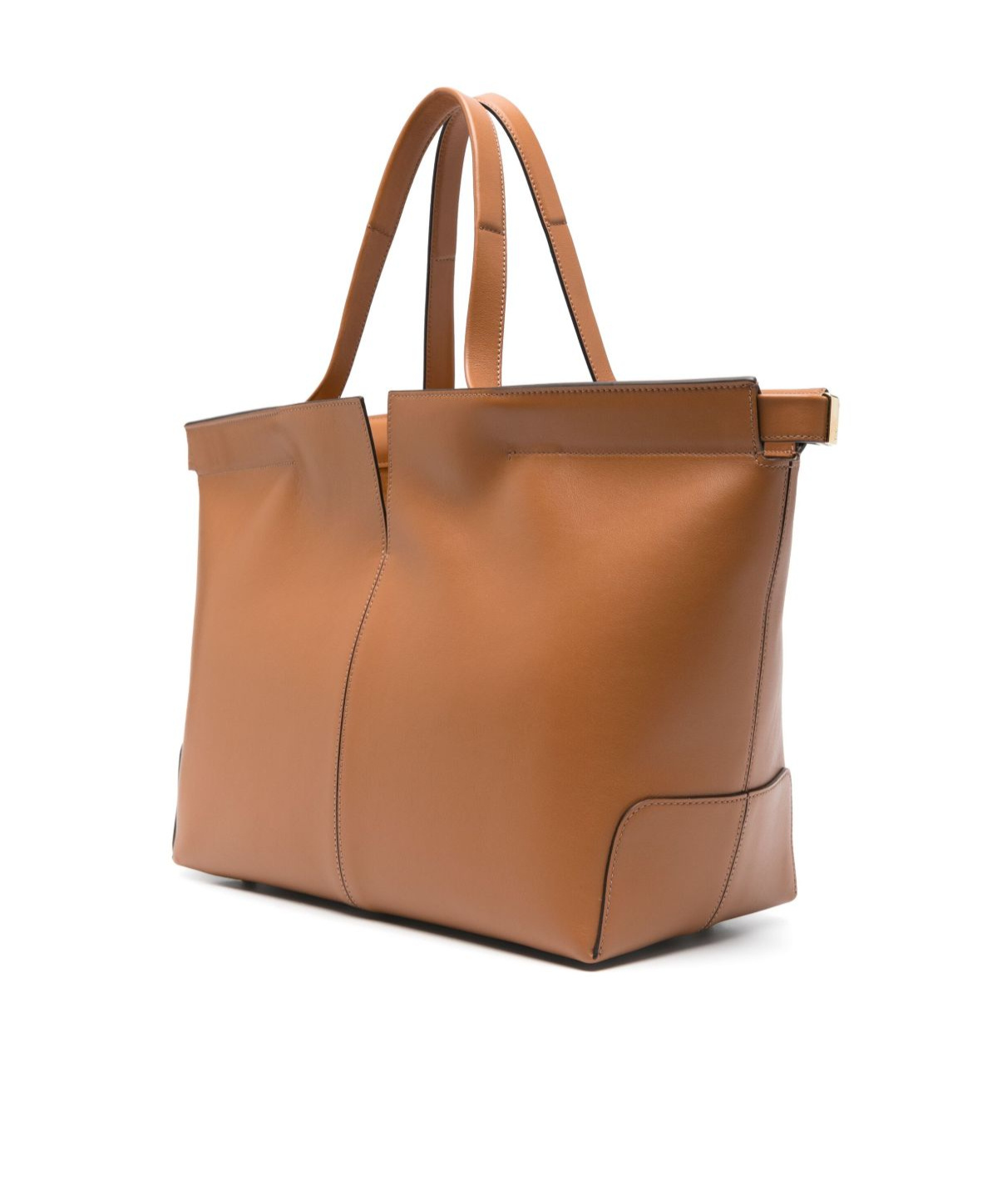 Tod's Top Handle Shopping Bag In Brown